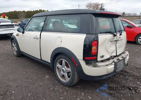 2008 Mini Cooper Clubman из США, поврежденный, VIN WMWML33588TN67436
